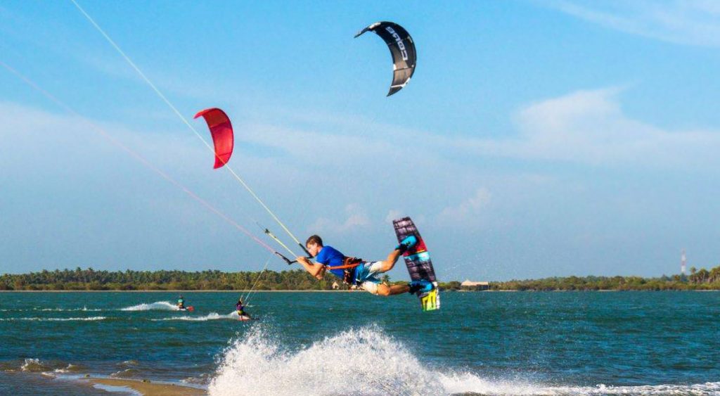 Kitesurfing in Sri Lanka