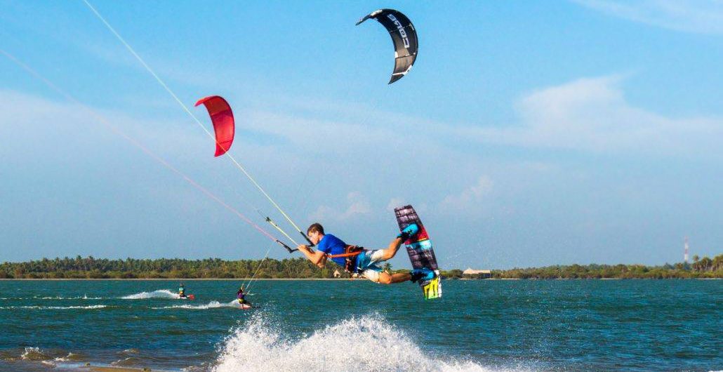 Kitesurfing in Sri Lanka