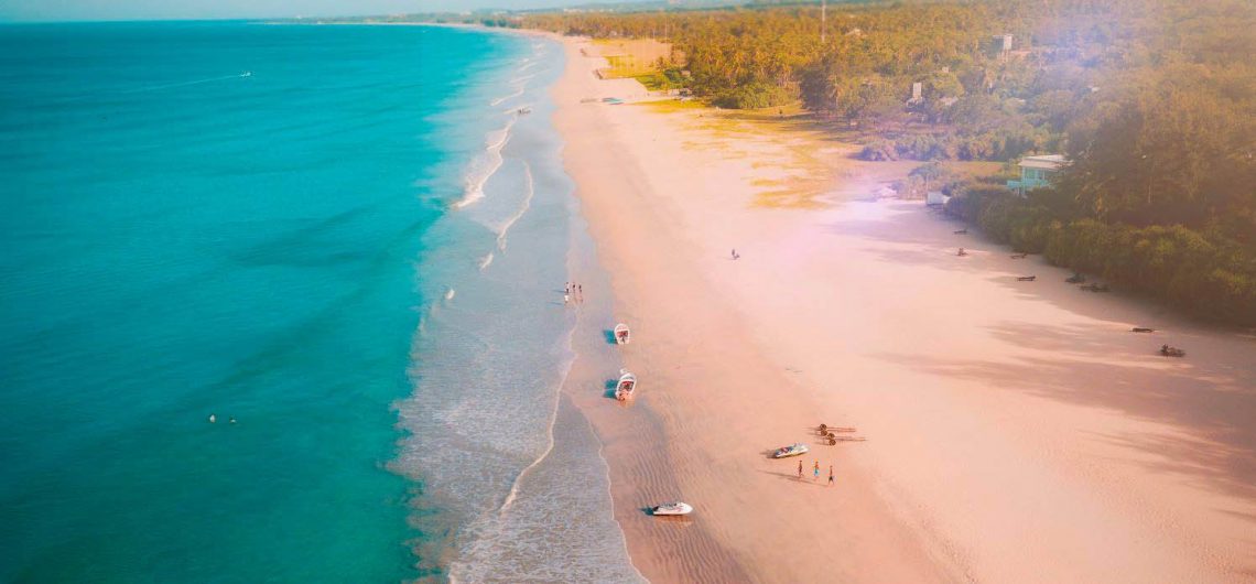 Nilaveli Beach in Sri Lanka