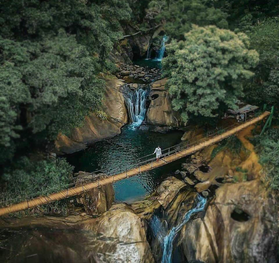 Bambarakiri Ella Waterfall in Matale