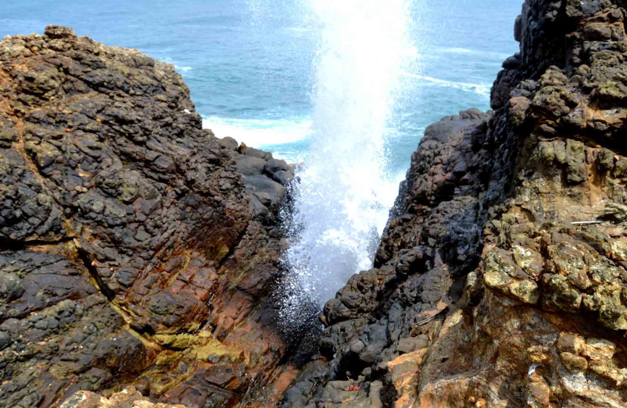 Hummanaya Blowhole in Sri Lanka