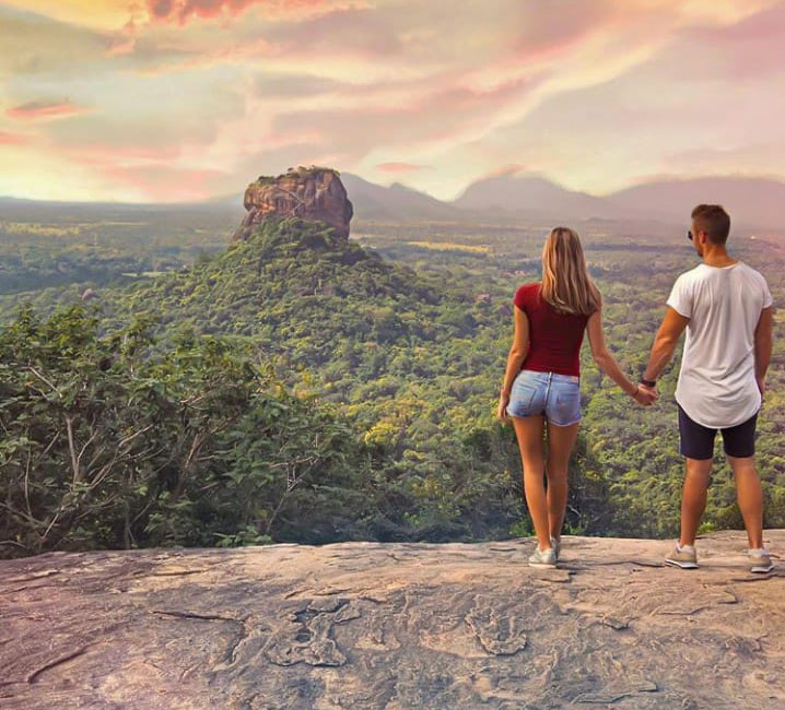 Sigiriya View from Pidurangala Rock