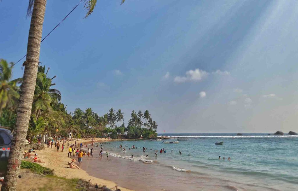 Hikkaduwa Beach in Southern Province