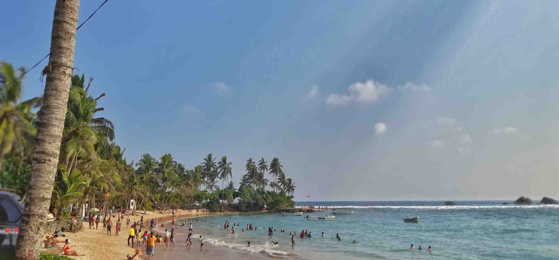 Hikkaduwa Beach in Southern Province