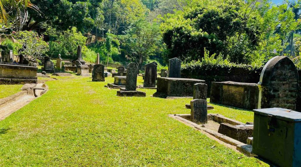 British Garrison Cemetery in Kandy