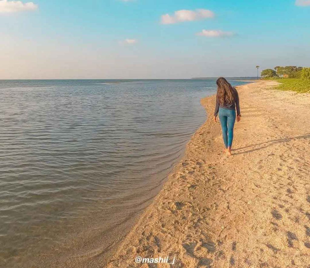 Casuarina Beach in Jaffna