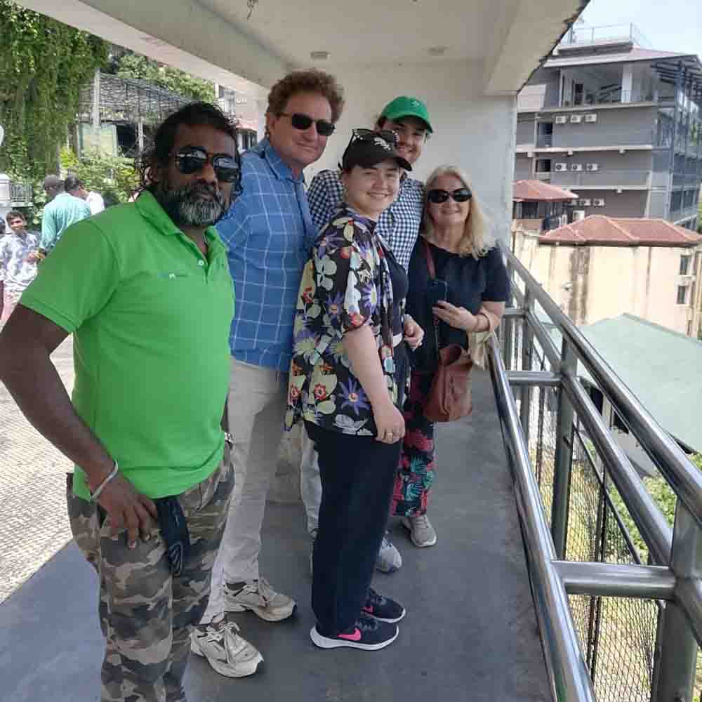 Mahaweli Guests During their Kandy City Tour