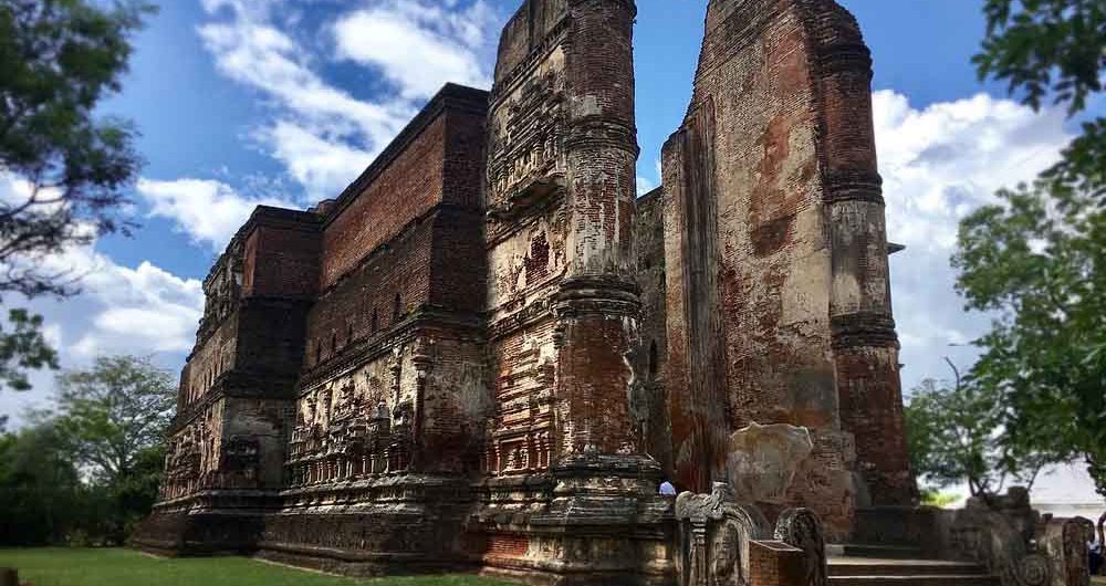 Lankathilaka Image House in Polonnaruwa